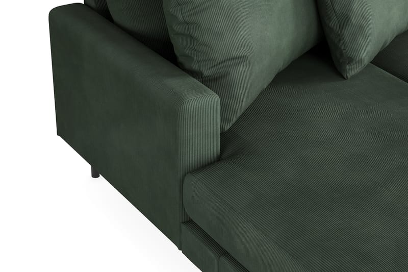 Menard 5-seters U-Sofa - Grønn - Møbler - Sofaer - U-sofa