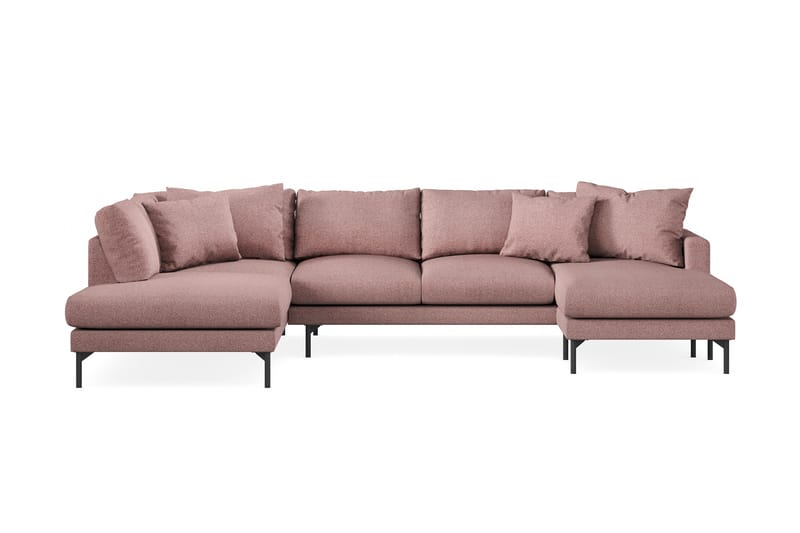 Menard 5-seters U-Sofa - Lilla - Møbler - Sofaer - U-sofa