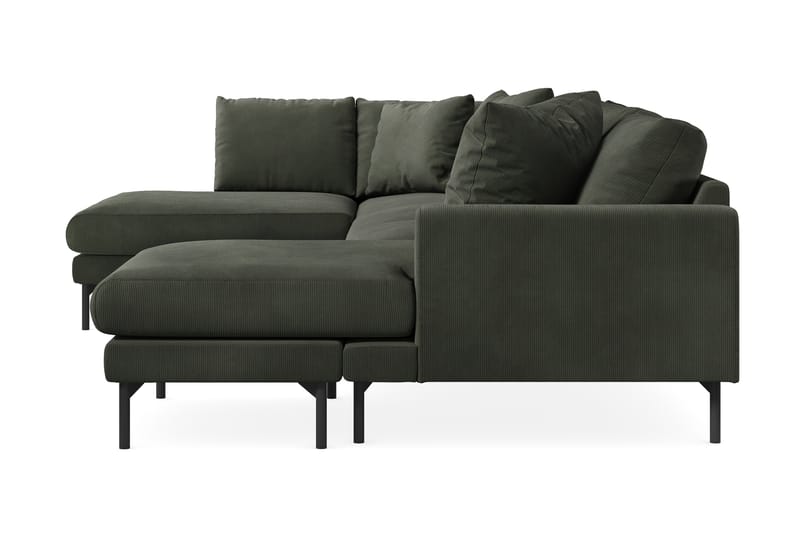 Menard 5-seters U-Sofa - Mørk grønn - Møbler - Sofaer - U-sofa