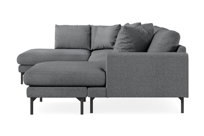 Menard 5-seters U-Sofa - Mørkegrå - Møbler - Sofaer - U-sofa