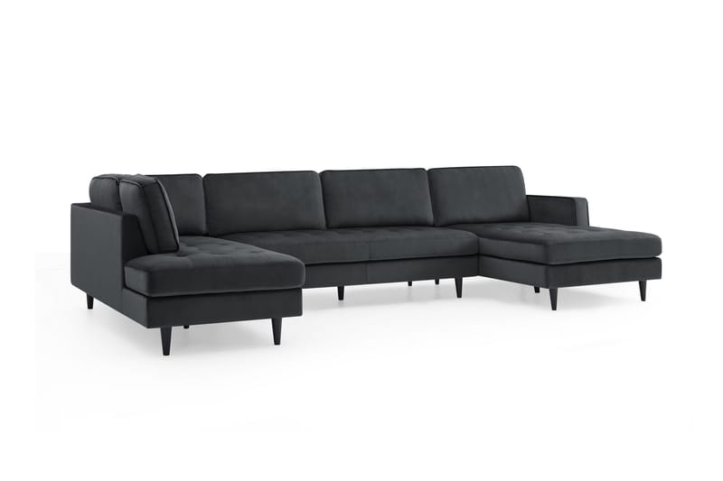 Olenne U-sofa - Mørkegrå - Møbler - Sofaer - U-sofa