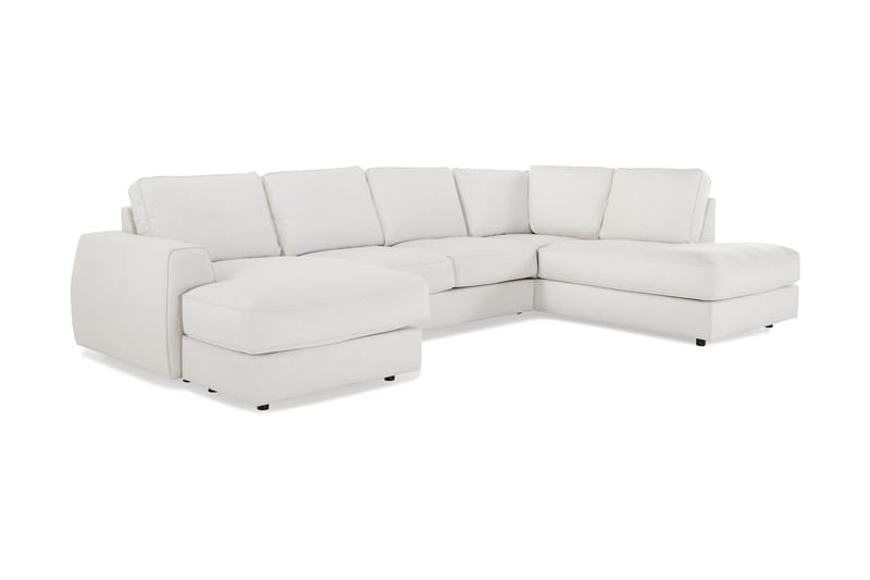 Optus Lyx U-sofa med Divan Venstre - Linbeige - Møbler - Sofaer - U-sofa