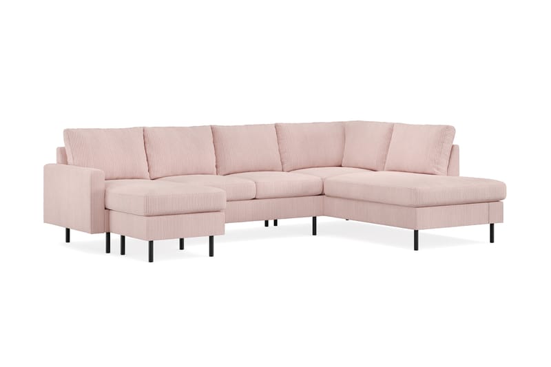 Peppe Sofa med Divan og Chaiselong 5-seter Høyre - Møbler - Sofaer - U-sofa