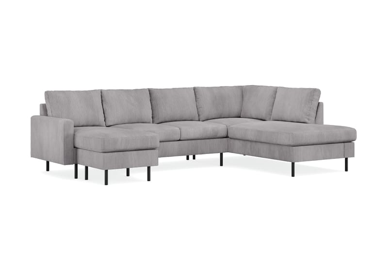 Peppe Sofa med Divan og Chaiselong 5-seter Høyre - Møbler - Sofaer - U-sofa