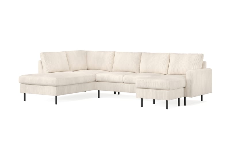 Peppe Sofa med Divan og Chaiselong 5-seter Venstre - Møbler - Sofaer - U-sofa