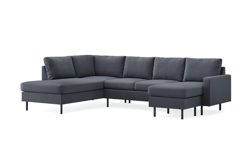 Peppe Sofa med Divan og Chaiselong 5-seter Venstre - Møbler - Sofaer - U-sofa