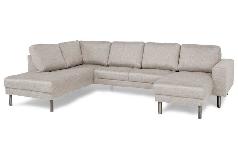 Runsala U-sofa med Divan Høyre - Beige - Møbler - Sofaer - U-sofa