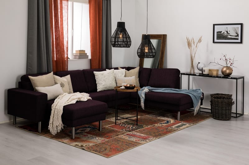 Runsala U-sofa med Divan Venstre - Lila - Møbler - Sofaer - U-sofa