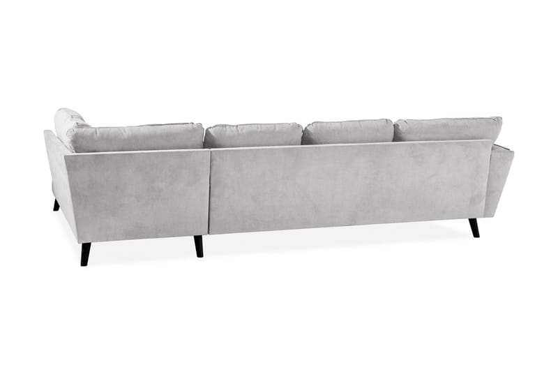 Trend Lyx U-Sofa med Divan Venstre - Lysegrå - Møbler - Sofaer - U-sofa