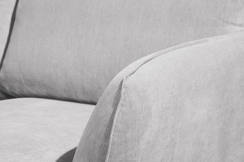 Trend Lyx U-Sofa med Divan Venstre - Lysegrå - Møbler - Sofaer - U-sofa