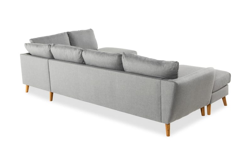 Trend U-sofa med Divan Venstre - Lysegrå - Møbler - Sofaer - U-sofa