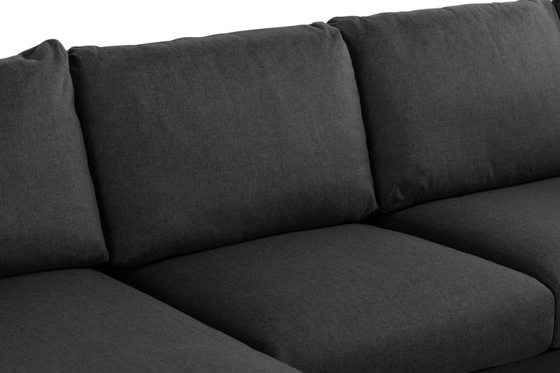 Trend U-sofa med Divan Venstre - Svart - Møbler - Sofaer - U-sofa