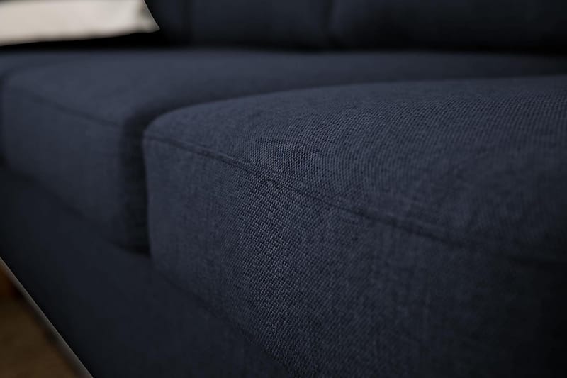 Zero U-sofa Large med Divan Høyre - Blå - Møbler - Sofaer - U-sofa