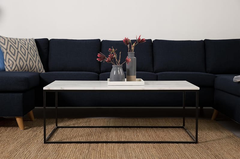 Zero U-sofa Large med Divan Venstre - Blå - Møbler - Sofaer - U-sofa