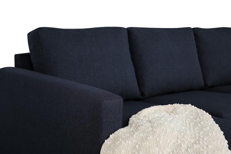 Zero U-sofa Large med Divan Venstre - Blå - Møbler - Sofaer - U-sofa