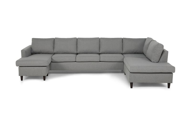 Zero U-sofa Large med Divan Venstre - Lysegrå - Møbler - Sofaer - U-sofa