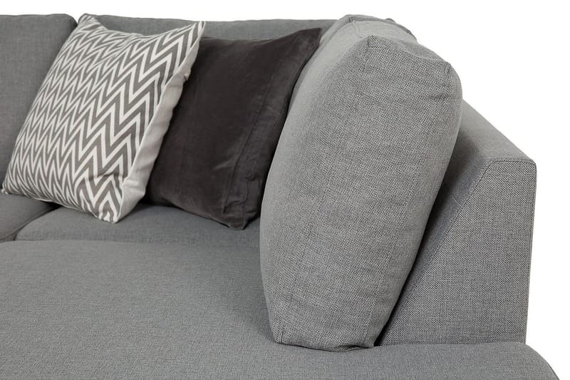 Zero U-sofa Large med Divan Venstre - Lysegrå - Møbler - Sofaer - U-sofa