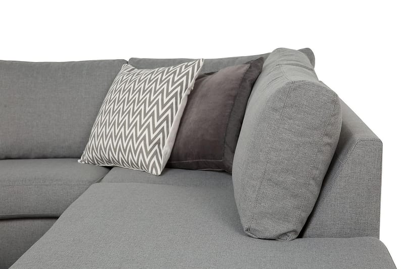 Zero U-sofa Large med Divan Venstre - Lysegrå - Møbler - Sofaer - U-sofa