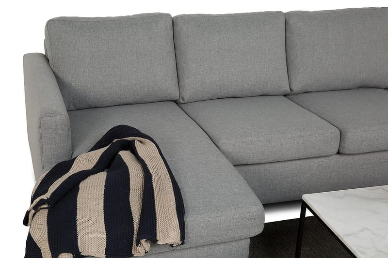 Zero U-sofa Large med Divan Venstre - Lysegrå - Møbler - Sofaer - U-sofa