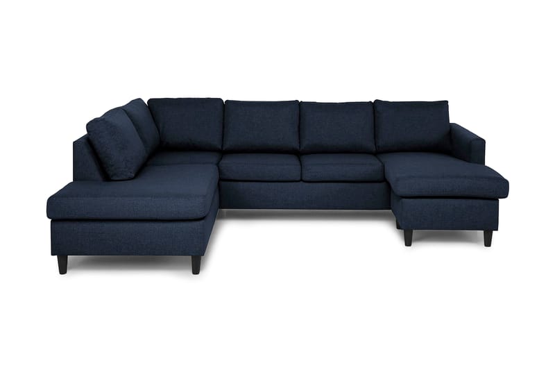 Zero U-sofa med Divan Høyre - Blå - Møbler - Sofaer - U-sofa