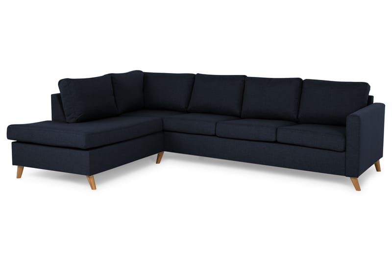 Zero U-sofa med Divan Høyre - Blå - Møbler - Sofaer - U-sofa