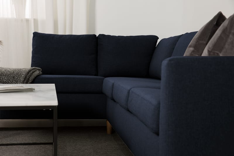 Zero U-sofa med Divan Høyre - Blå - Møbler - Sofaer - U-sofa