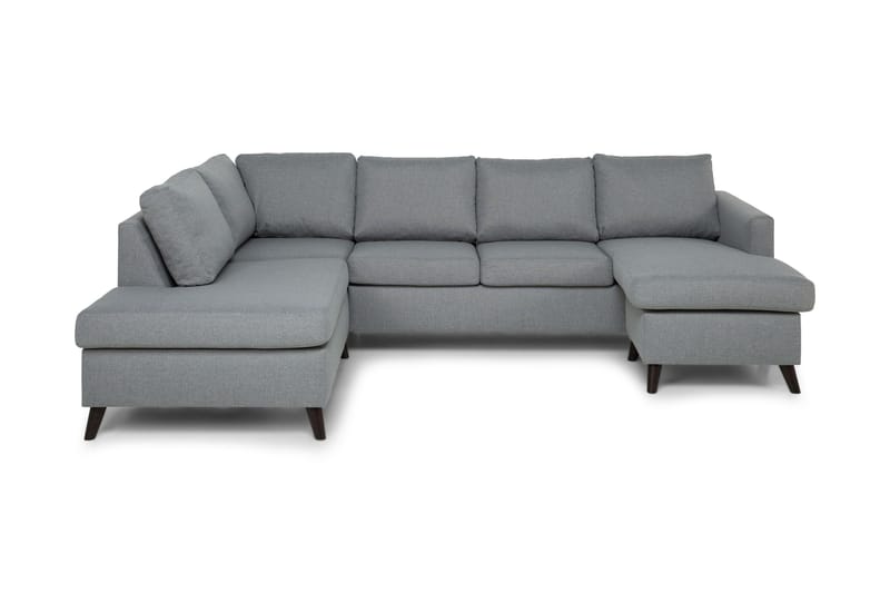 Zero U-sofa med Divan Høyre - Lysegrå - Møbler - Sofaer - U-sofa