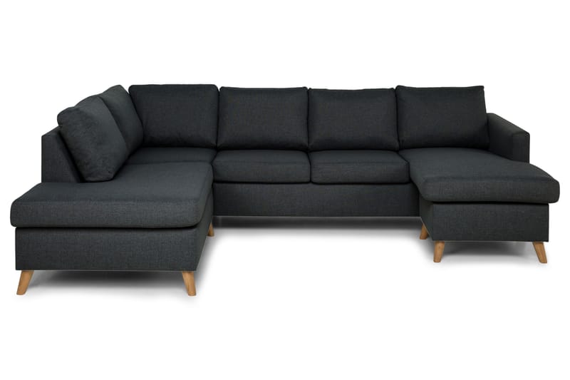 Zero U-sofa med Divan Høyre - Mørkegrå - Møbler - Sofaer - U-sofa