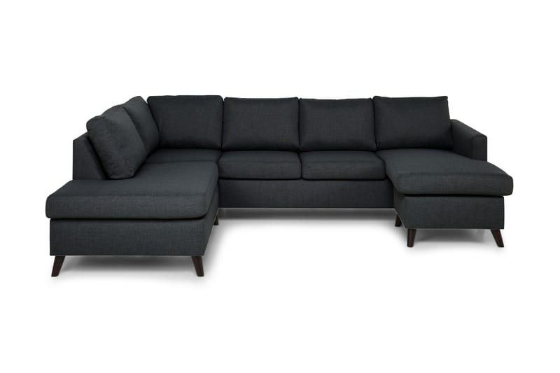 Zero U-sofa med Divan Høyre - Mørkegrå - Møbler - Sofaer - U-sofa