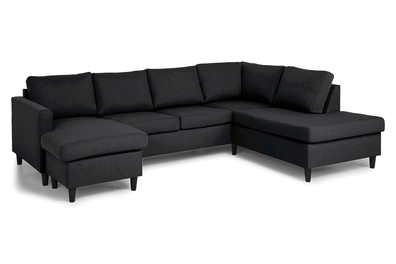 Zero U-sofa med Divan Venstre - Grå - Møbler - Sofaer - U-sofa