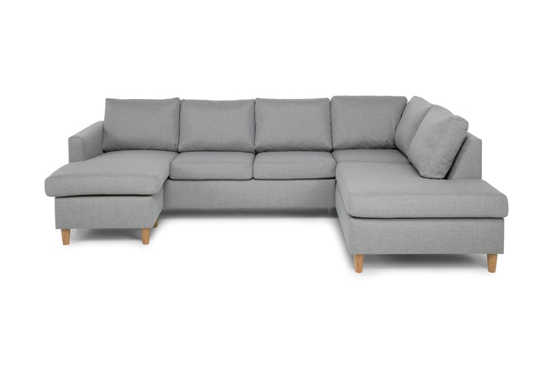 Zero U-sofa med Divan Venstre - Lysegrå - Møbler - Sofaer - U-sofa