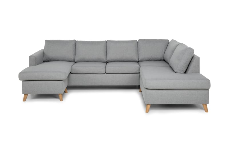 Zero U-sofa med Divan Venstre - Lysegrå - Møbler - Sofaer - U-sofa