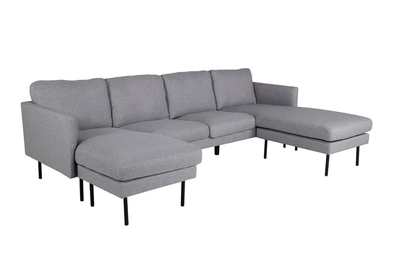 Zoom U-sofa - Grå - Møbler - Sofaer - U-sofa