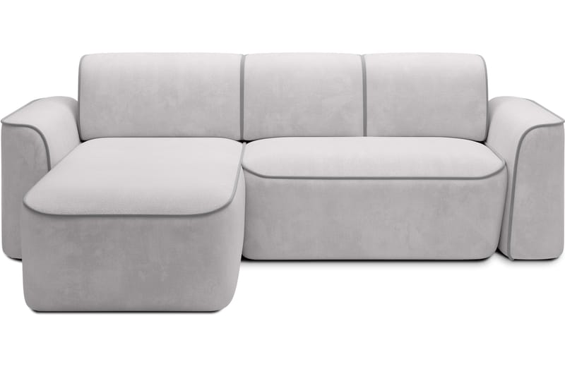 Ume 4-seter Sofa med Sjeselong - Grå - Møbler - Sofaer - Sofa med sjeselong