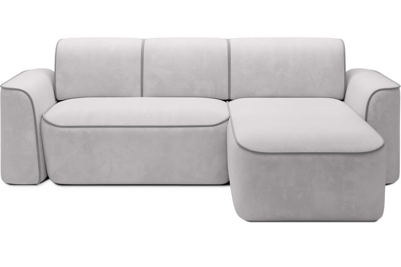 Ume 4-seter Sofa med Sjeselong - Grå - Møbler - Sofaer - Sofa med sjeselong