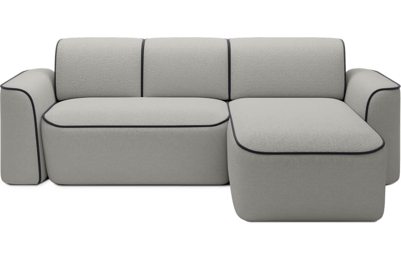 Ume 4-seter Sofa med Sjeselong - Grå - Møbler - Sofaer - Sofa med sjeselong