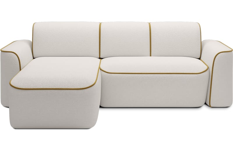 Ume 4-seter Sofa med Sjeselong - Hvit - Møbler - Sofaer - Sofa med sjeselong