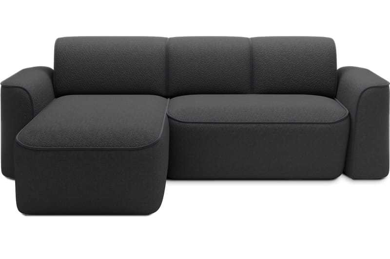 Ume 4-seters Sofa med Divan - Mørk grå - Møbler - Sofaer - Sofa med sjeselong