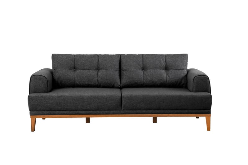 Valsot 3-seters Sofa - Antrasitt - Møbler - Sofaer - Sofa 3 seter