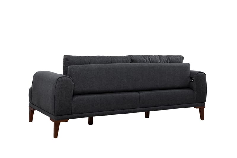 Valsot 3-seters Sofa - Antrasitt - Møbler - Sofaer - Sofa 3 seter