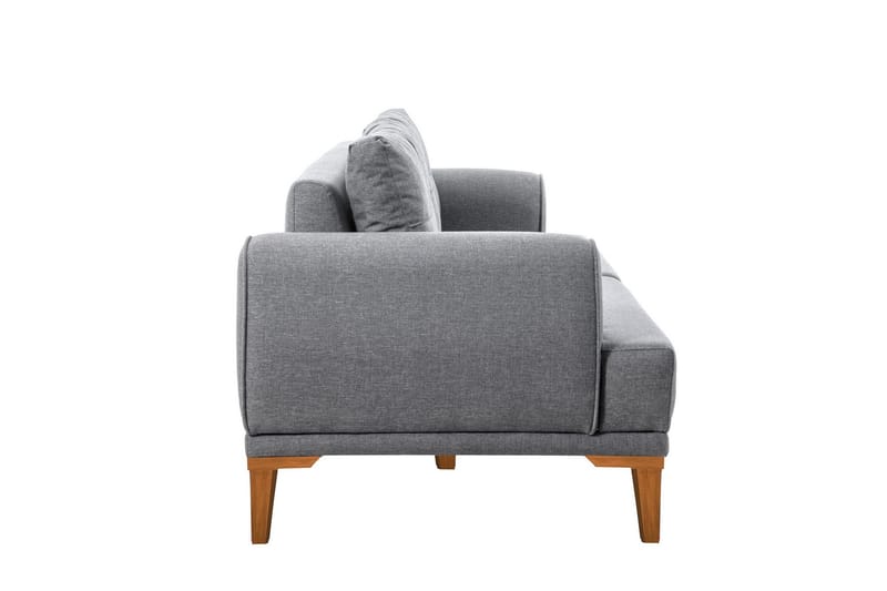 Valsot 3-seters Sofa - Grå - Møbler - Sofaer - Sofa 3 seter