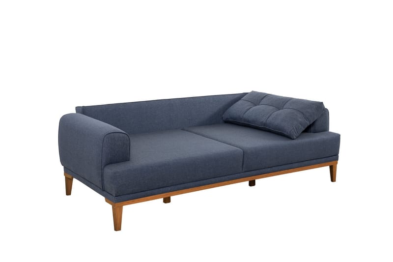 Valsot 3-seters Sofa - Mørkeblå - Møbler - Sofaer - Sofa 3 seter