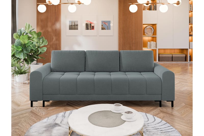 Vilshult Sofa 3-seter - Grå - Møbler - Sofaer - Sofa 3 seter