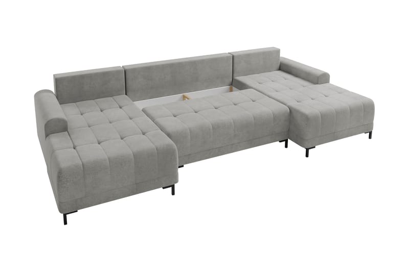 Vilshult Sofa Dobbel sjeselong 4-seter - Grå - Møbler - Sofaer - U-sofa