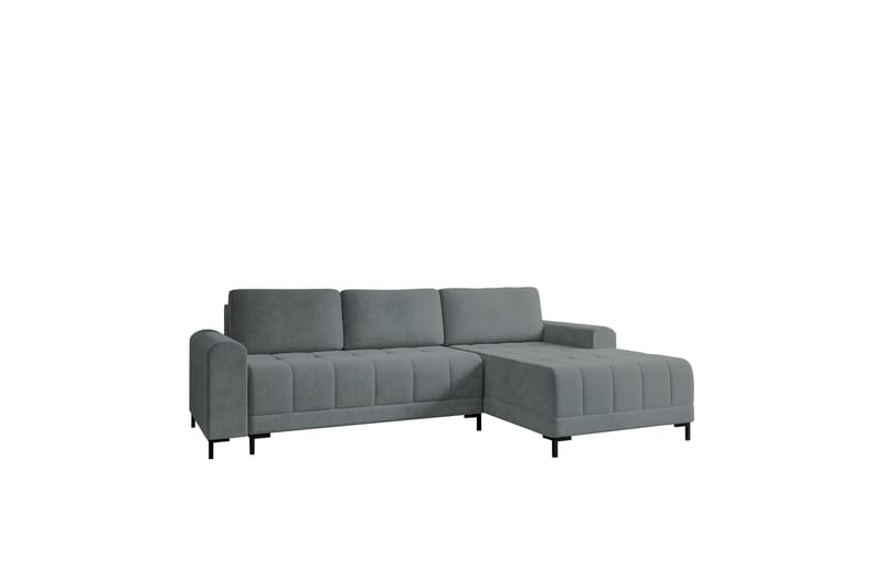 Vilshult Sofa med Divan 3-seter - Grå - Møbler - Sofaer - Sofa med sjeselong