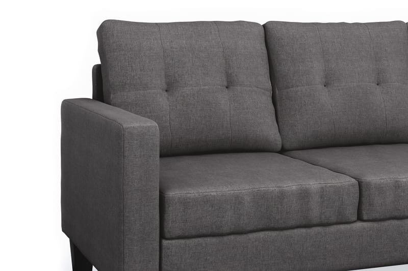 Vislanda 3-seters Sofa - Grå - Møbler - Sofaer - Sofa 3 seter