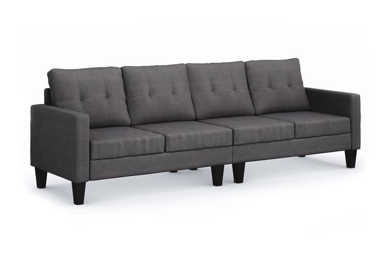 Vislanda 4-seters Sofa - Grå - Møbler - Sofaer - 4 seter sofa