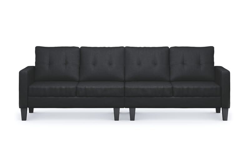 Vislanda 4-seters Sofa - Svart - Møbler - Sofaer - 4 seter sofa