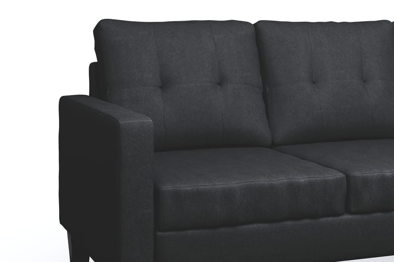 Vislanda 4-seters Sofa - Svart - Møbler - Sofaer - 4 seter sofa