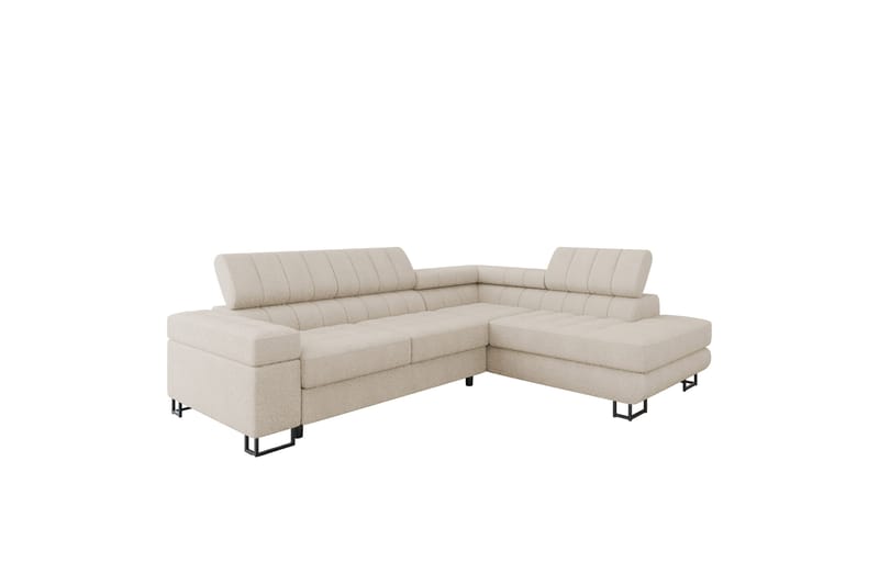 Warwick Sofa med Sjeselong 3-seter - Beige - Møbler - Sofaer - Sofa med sjeselong